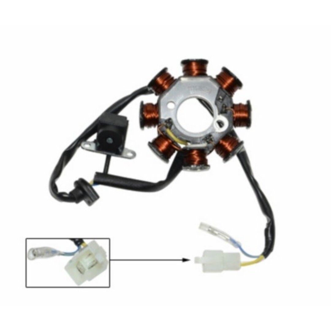 Peugeot Ontsteking (origineel, artikelnummer 31120‑AAA‑A00) geschikt voor Cello/Allo, Fiddle 2, Jet 4 4T, Orbit 2, Speedfight 3, Symphony (incl. SR), Tonik, Viva VA2008, X’Pro