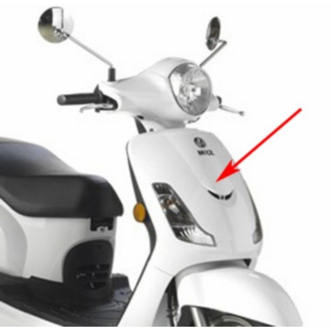 voorscherm boven fid/fid2 wit metallic orig 64301-ala-000-wd