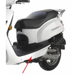 zijskirt fid/fid2 wit metallic links orig 83620-ala-000-wd