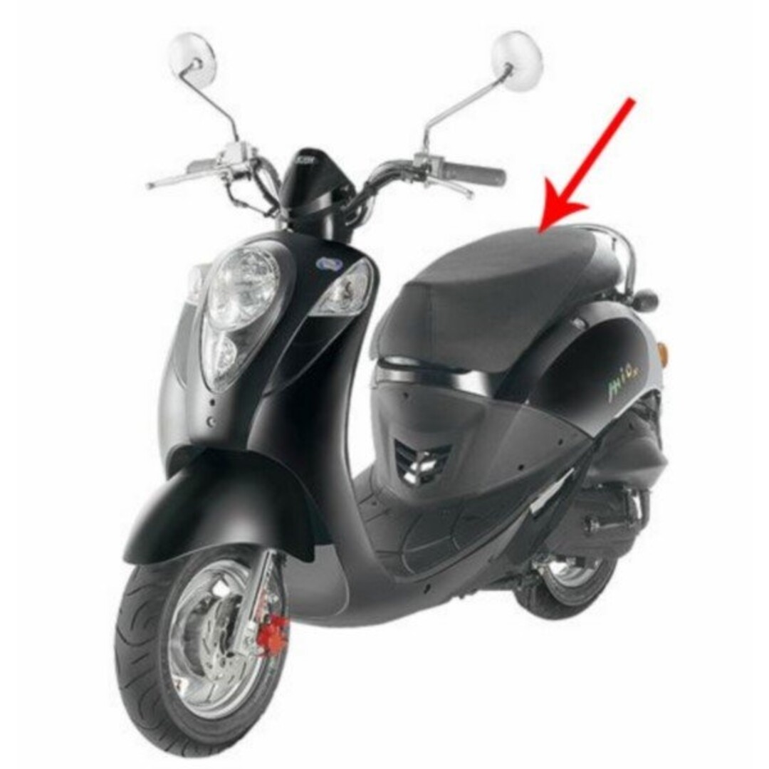 buddyseat mio zwart orig 77200-a7a-000-t3