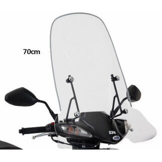 windscherm + bev. set hoog jet4-4t/symph sr 70cm helder orig sy530-ata-00l