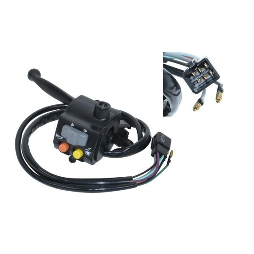 stuurschakelaar mio zwart links orig 35200-a8b-900