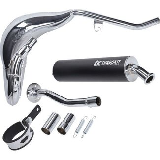 uitlaat met E Keur 2021> euro 5 beta rr50 chroom Turbokit