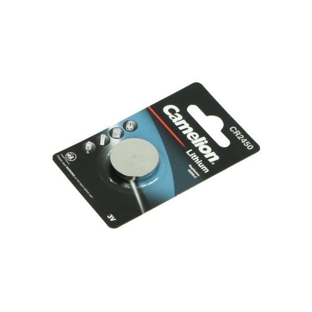 batterij lithium knoop cel CR 2450 camelion
