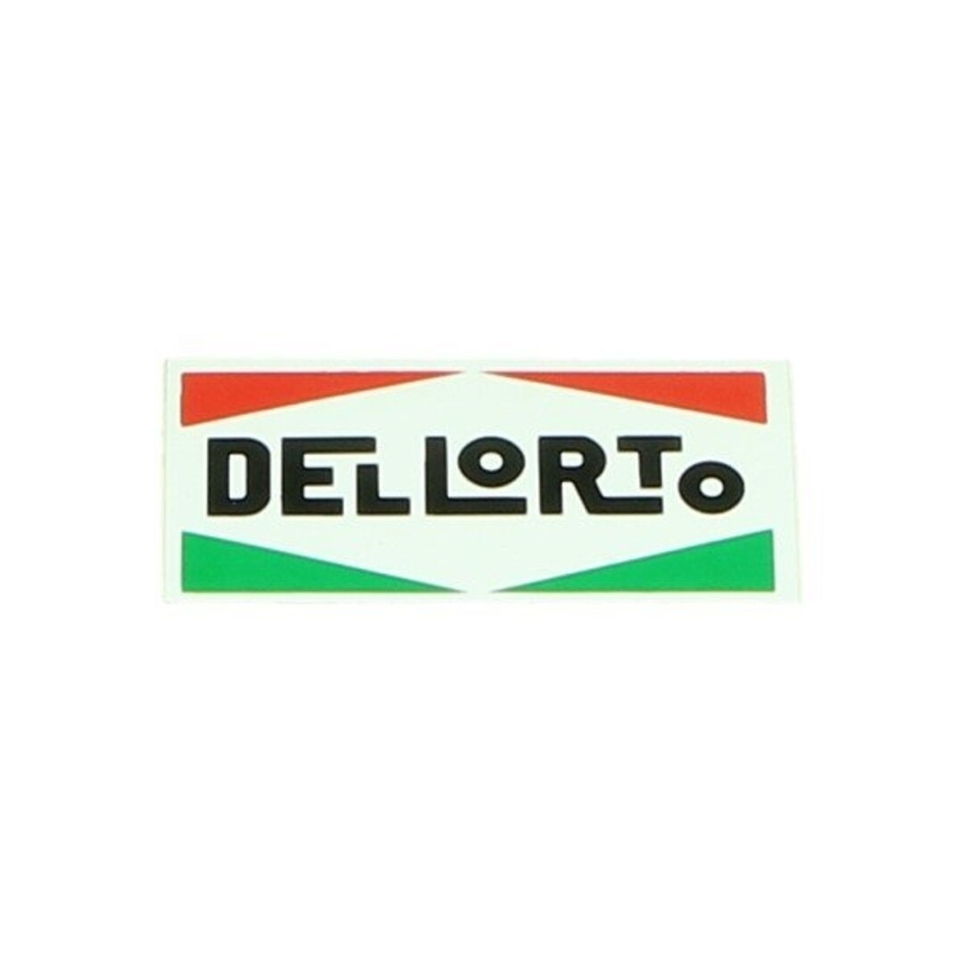 Dellorto sticker dellorto klein 6x3 dellorto origineel