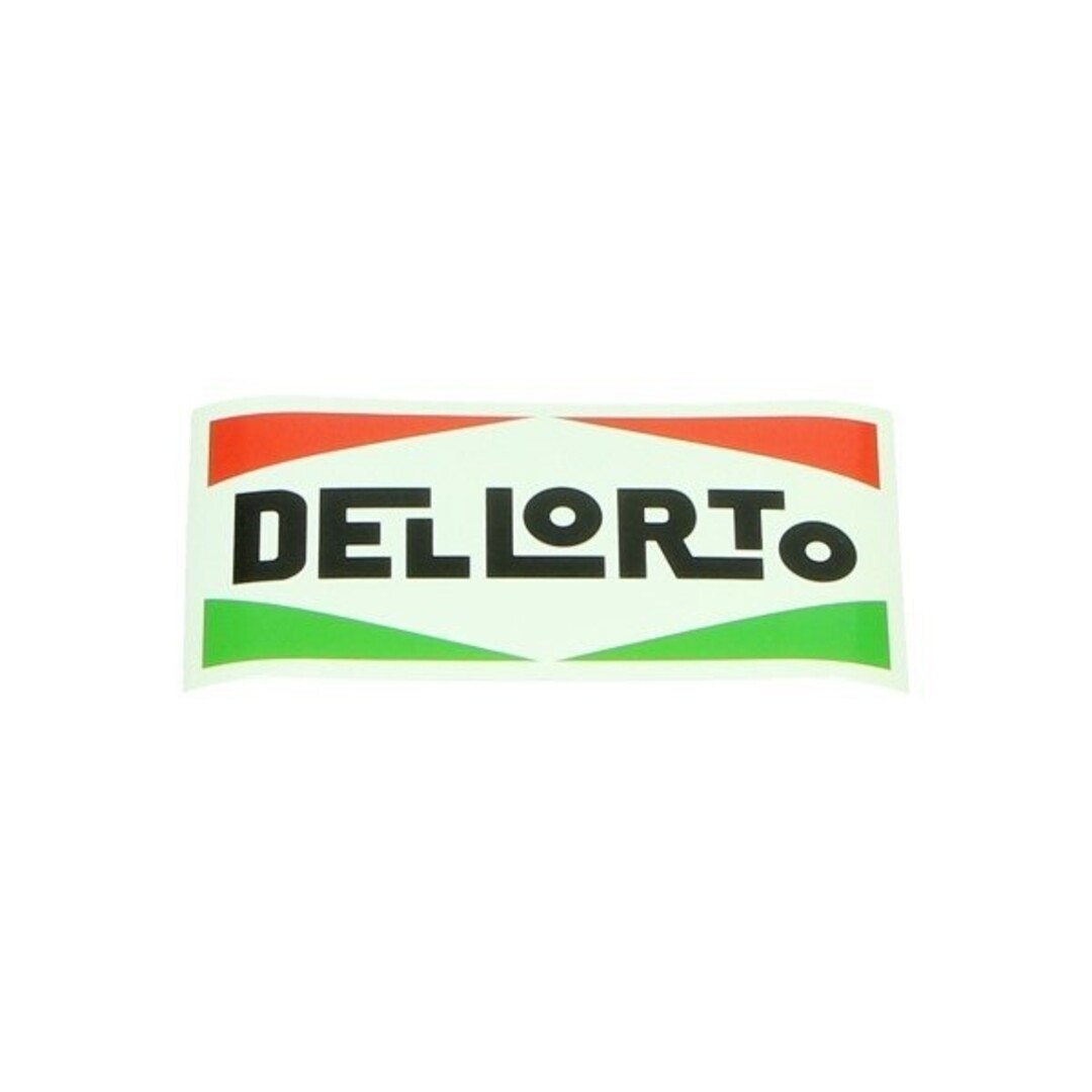 Dellorto sticker dellorto 10x5 dellorto origineel