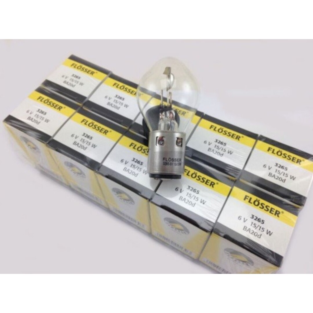 lamp 6V 15/15W ba20 flosser