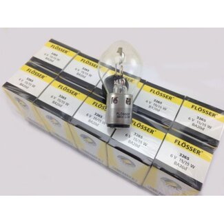 lamp 6V 15/15W ba20 flosser