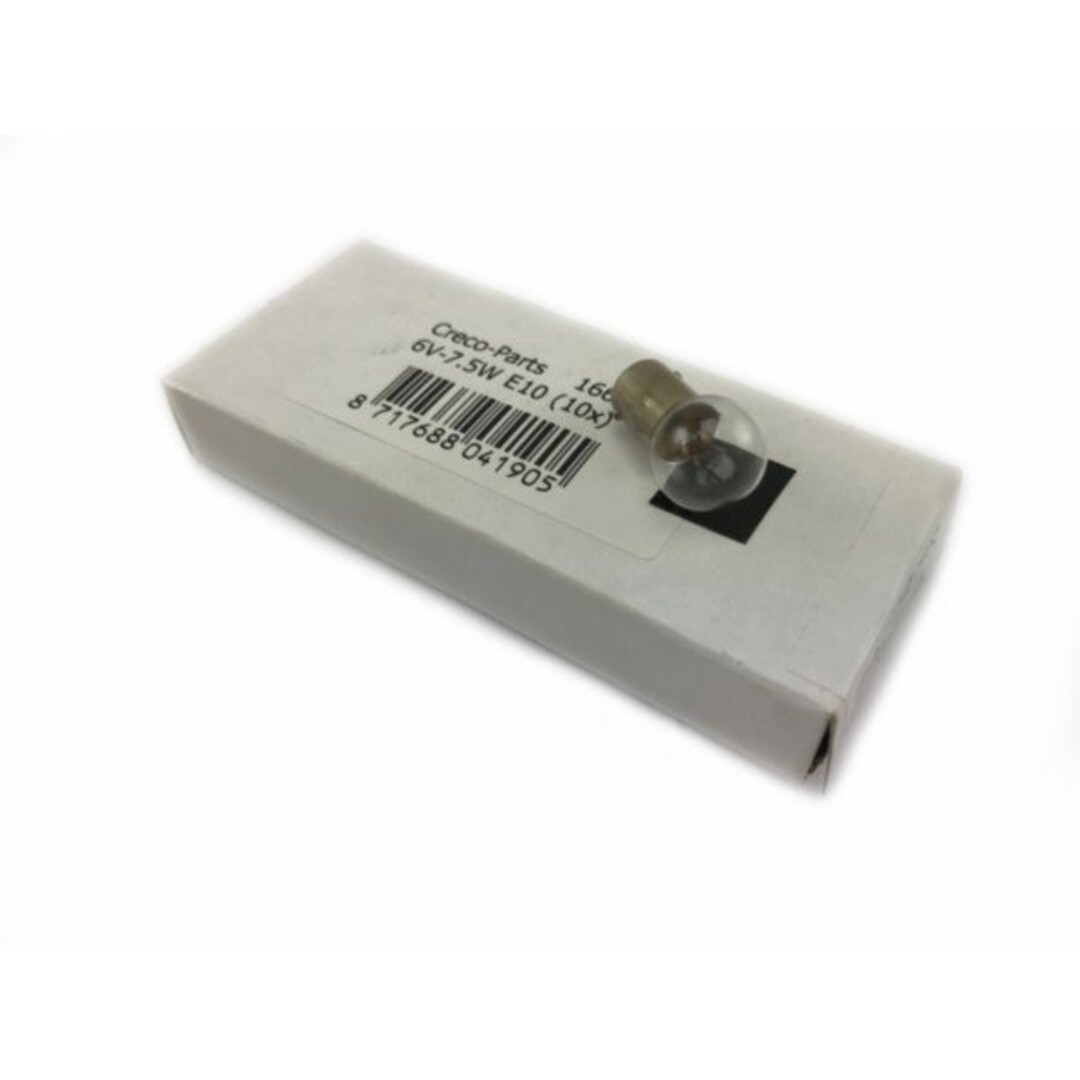 lamp 6V 7.5W ba9s bosma