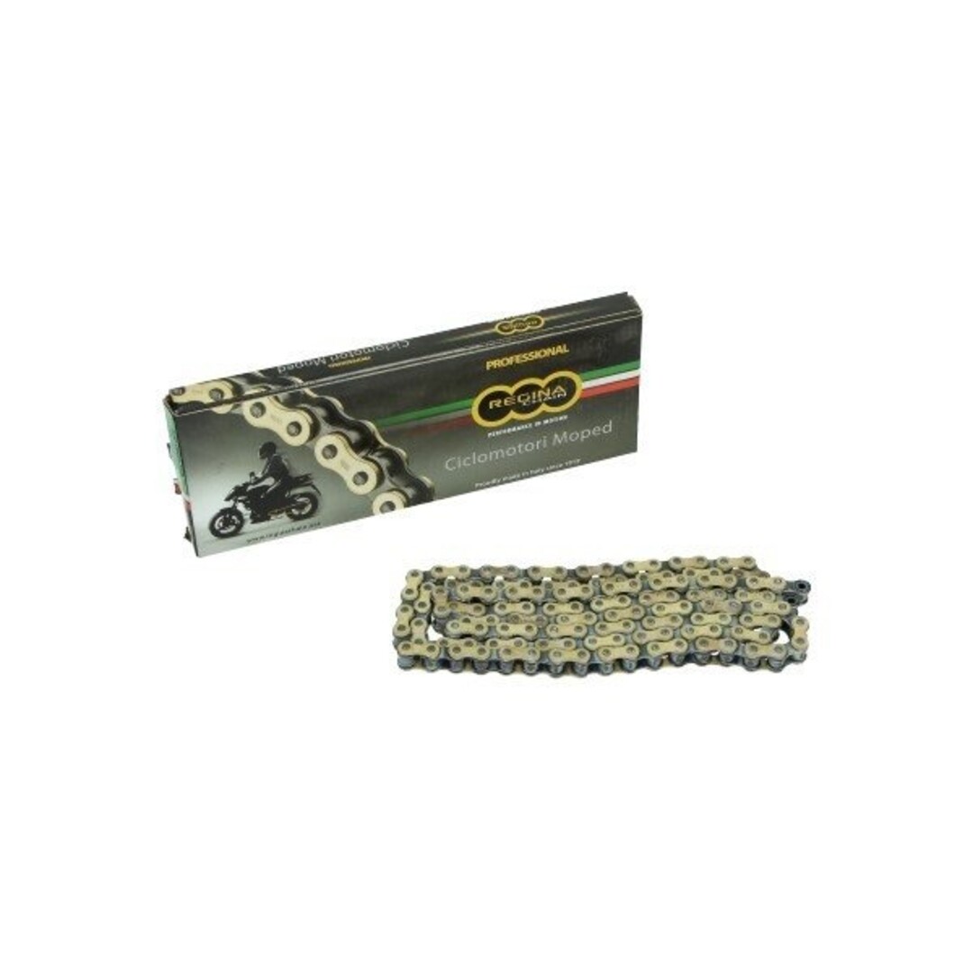 ketting 420-1/4 racing 128sch goud regina