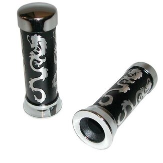 handvatset Dragon zwart/alu Power1
