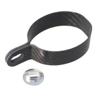 uitlaatklem Leovince X-fight carbon sito