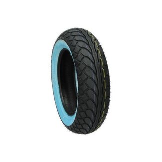 Mitas buitenband + witte zijkanten mc22 tl 120/70x10 mitas/sava