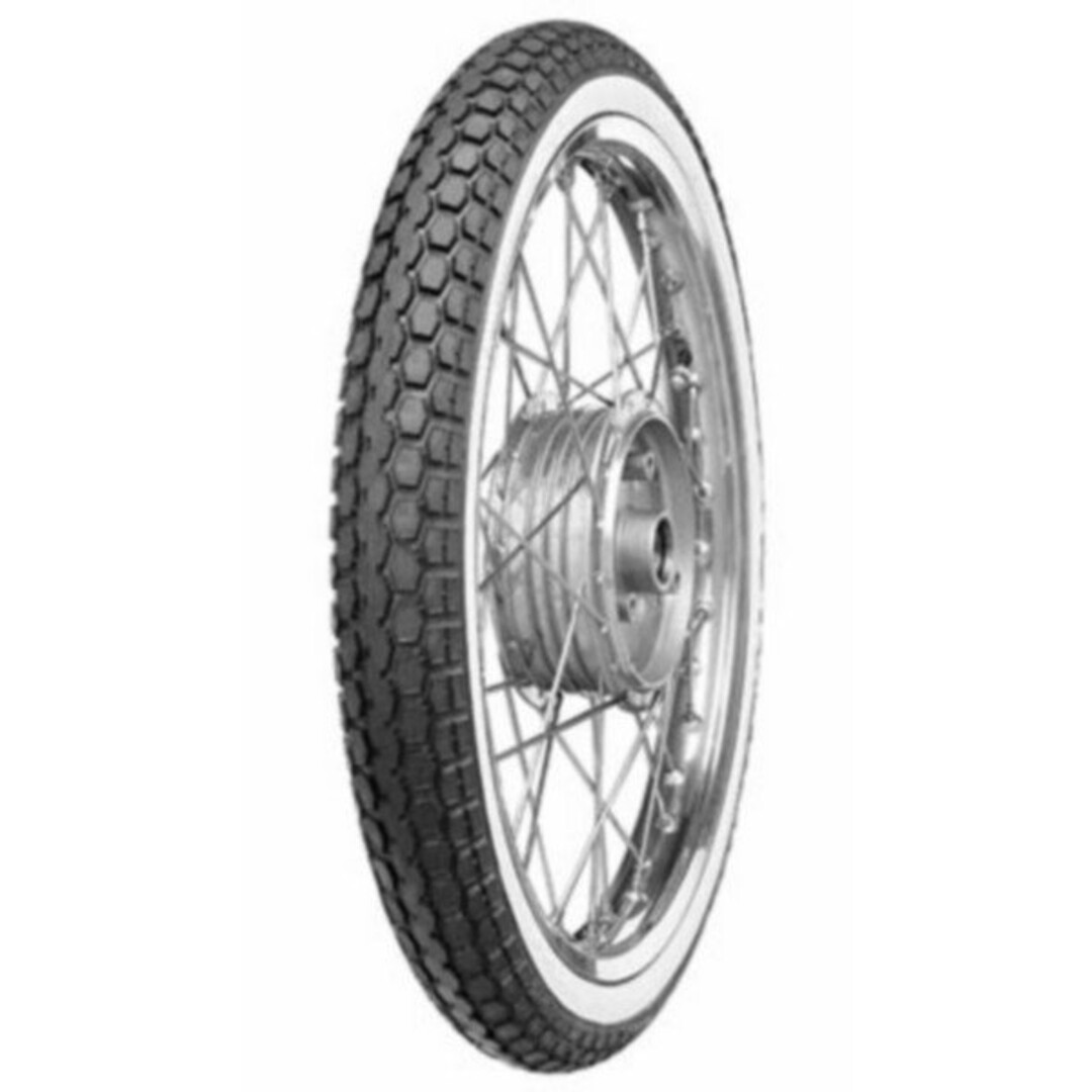 Continental buitenband kks10ww 200x19 zwart/wit continental