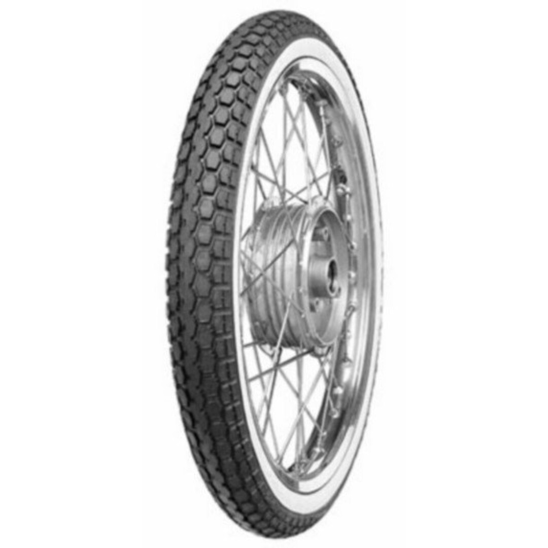 Continental buitenband kks10ww 225x19 zwart/wit continental