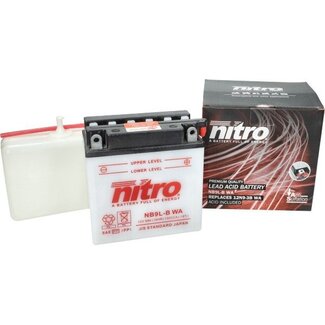 accu nb9l-b/yb9l-b et4/fly4t/jet force/lib4t/pure/run180-2t 9amp nitro