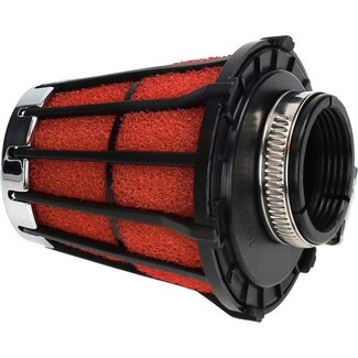 Malossi powerfilter e5 35mm zwart/rood malossi 042419.50
