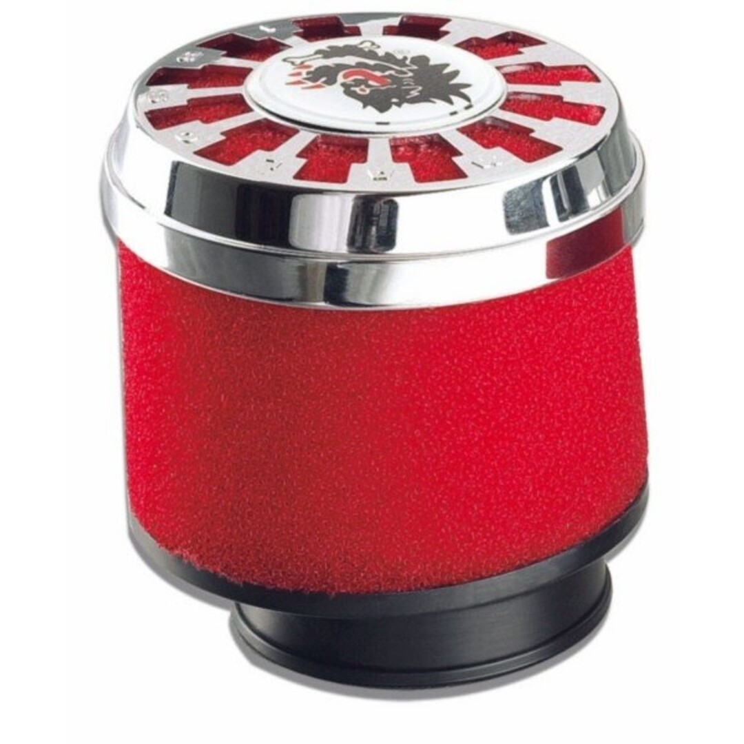 Malossi powerfilter e13 recht 42-58mm rood malossi 049802