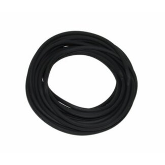 benzineslang rubber 5x8mm zwart per rol 10m