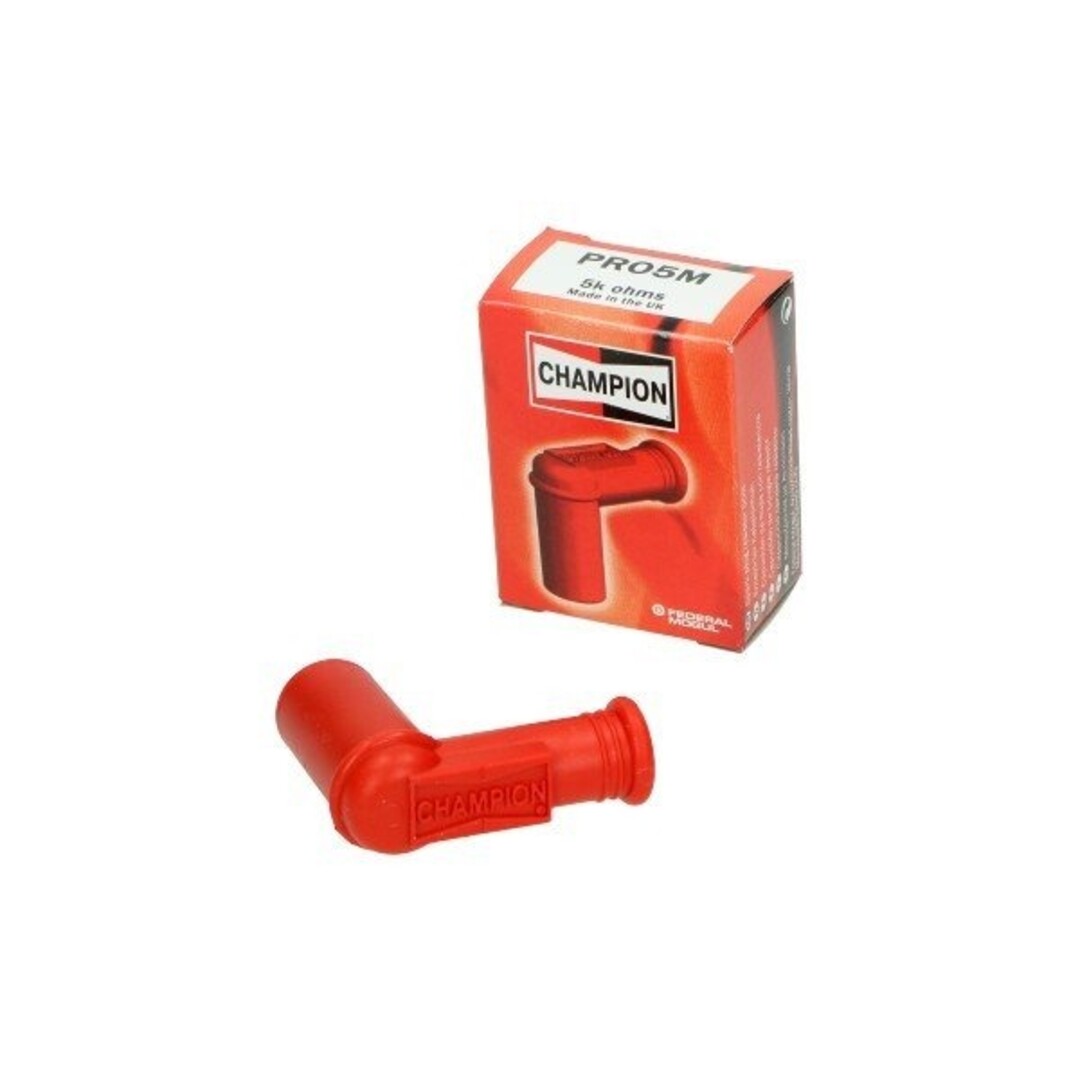 bougiekap PR05M waterdicht silicone rood champion