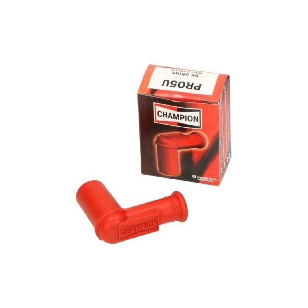 bougiekap PR05U groot gat silicone rood champion