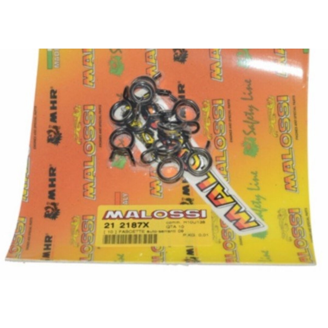 Malossi klem benzineslang 9.8x10.4mm malossi 212187x 10pcs