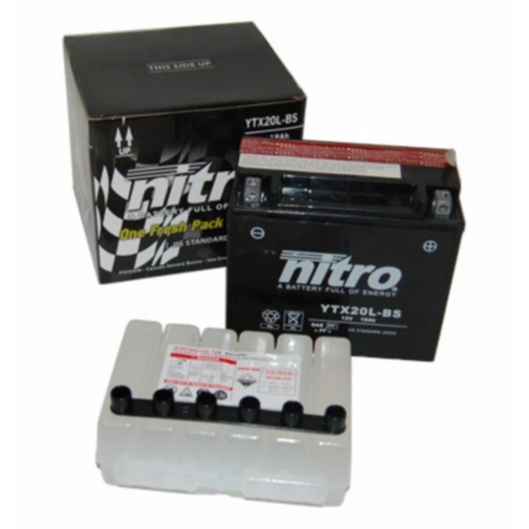 accu ntx20l-bs/ytx20l-bs 18amp nitro