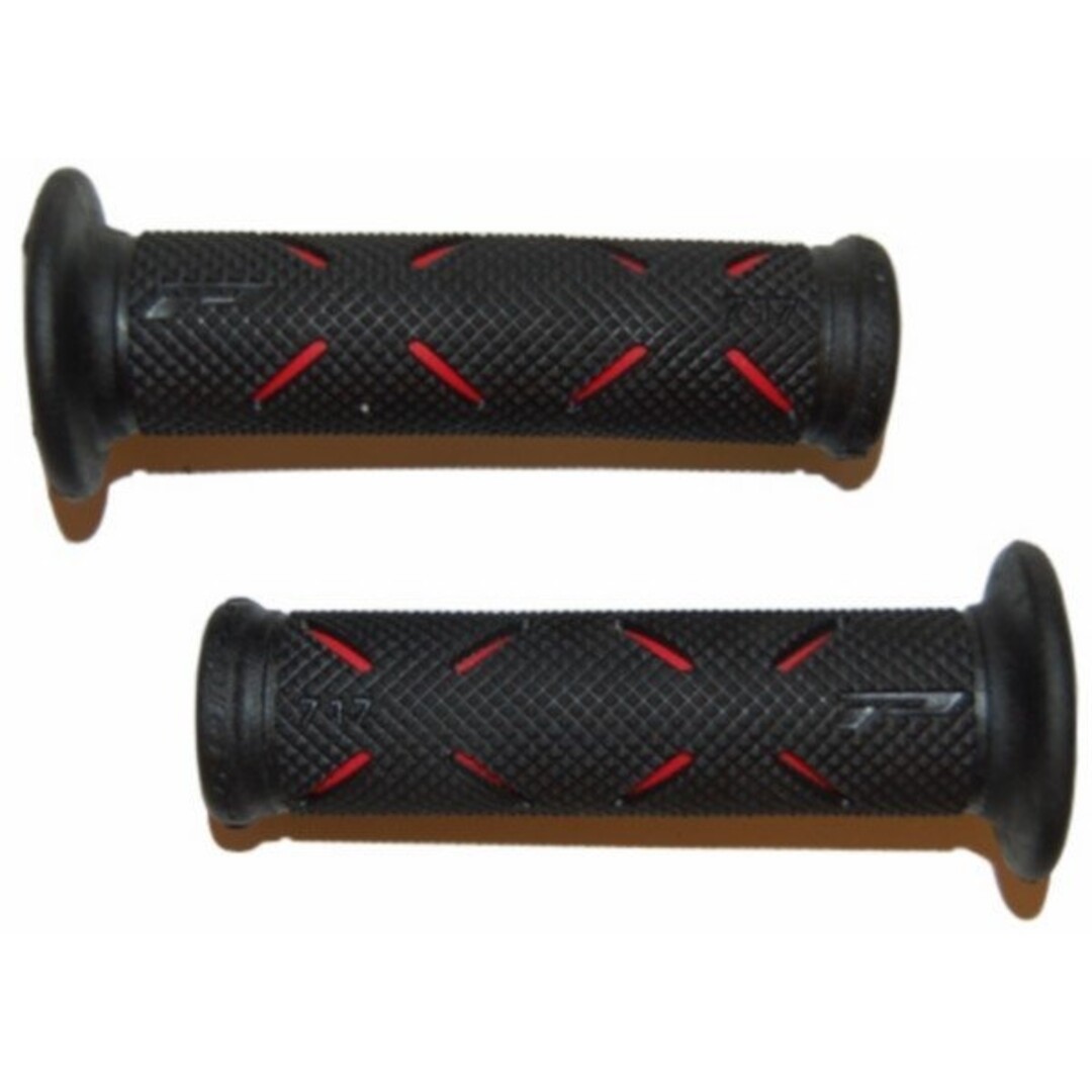 handvatset streep univ zwart/rood progrip 717