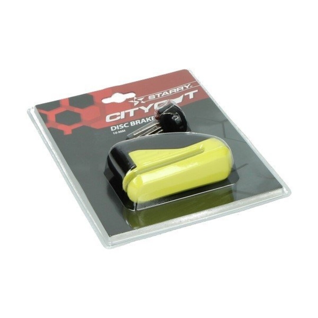 slot schijfrem 10mm geel starry