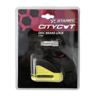 slot schijfrem 5.5mm geel starry