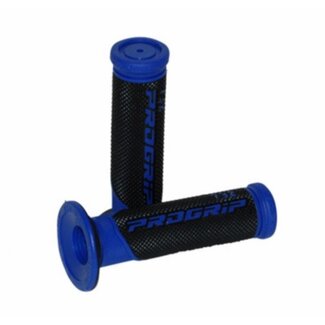 handvatset scooter zwart/blauw progrip 732