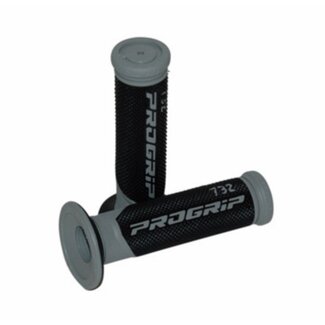 handvatset scooter zwart/grijs progrip 732