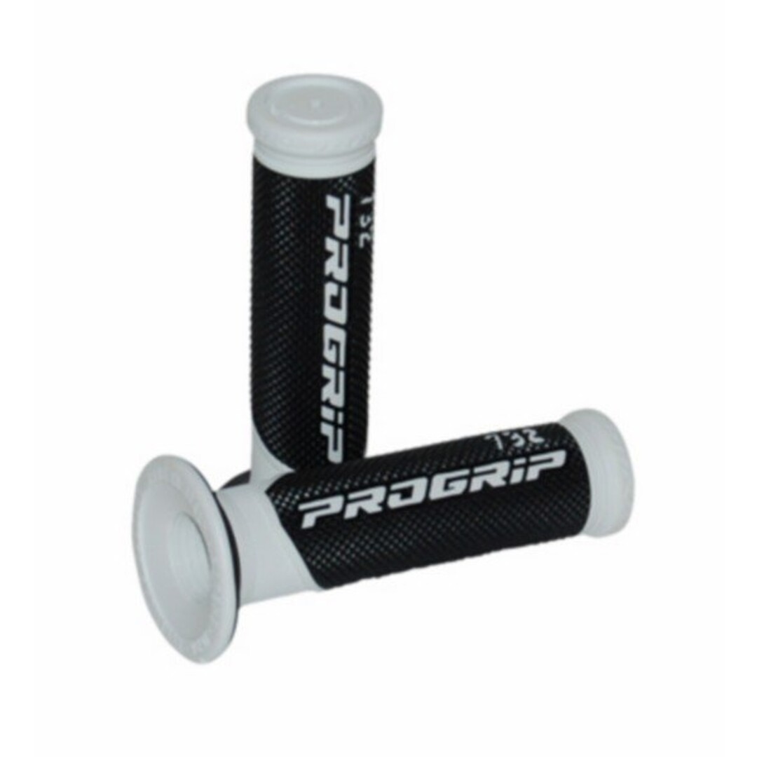 handvatset scooter zwart/wit progrip 732