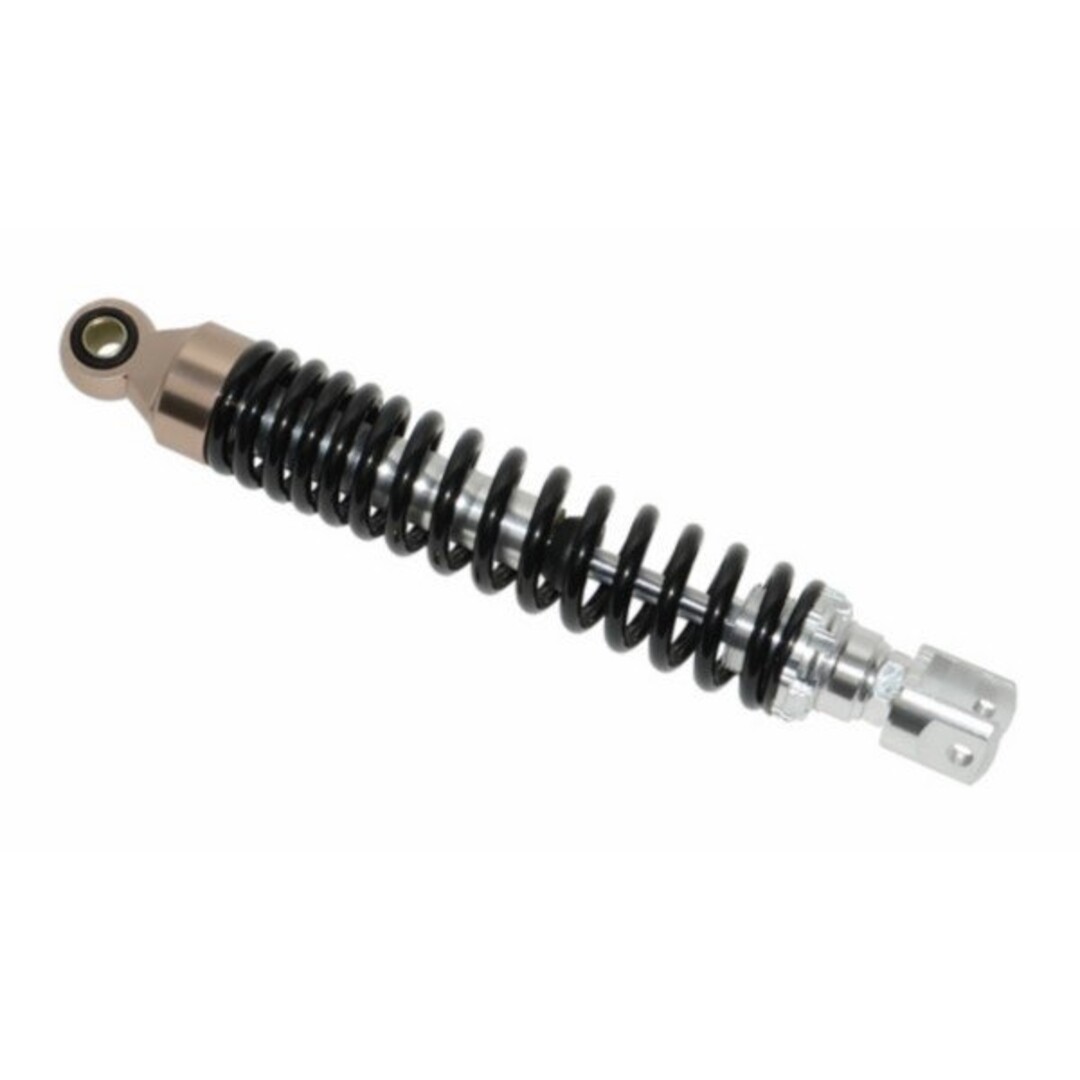 schokbreker min/scooter 310mm zwart/chroom dipper=op=op