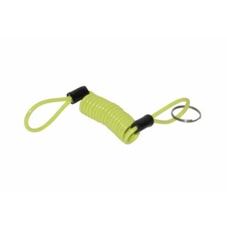 koord schijfrem slot (reminder kabel) univ geel
