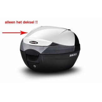 deksel topkoffer sh33 wit shad