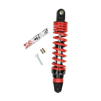 YSS schokbreker Hybrid DTG 280mm rood/zwart