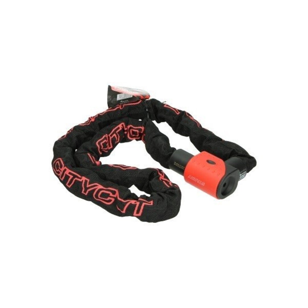 slot ketting art 3-sterren vaste kop 150cm rood starry 410336