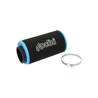 powerfilter recht 60mm zwart/blauw polini 203.0164
