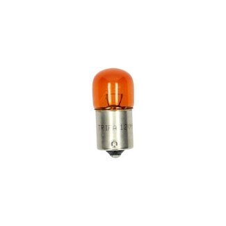 lamp 12V 10W bau15 oranje trifa