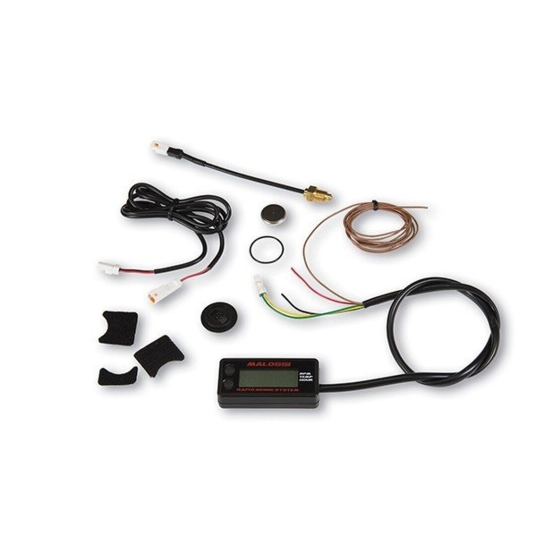 Malossi toerenteller + temperatuurmeter + urenteller univ malossi 5817540b