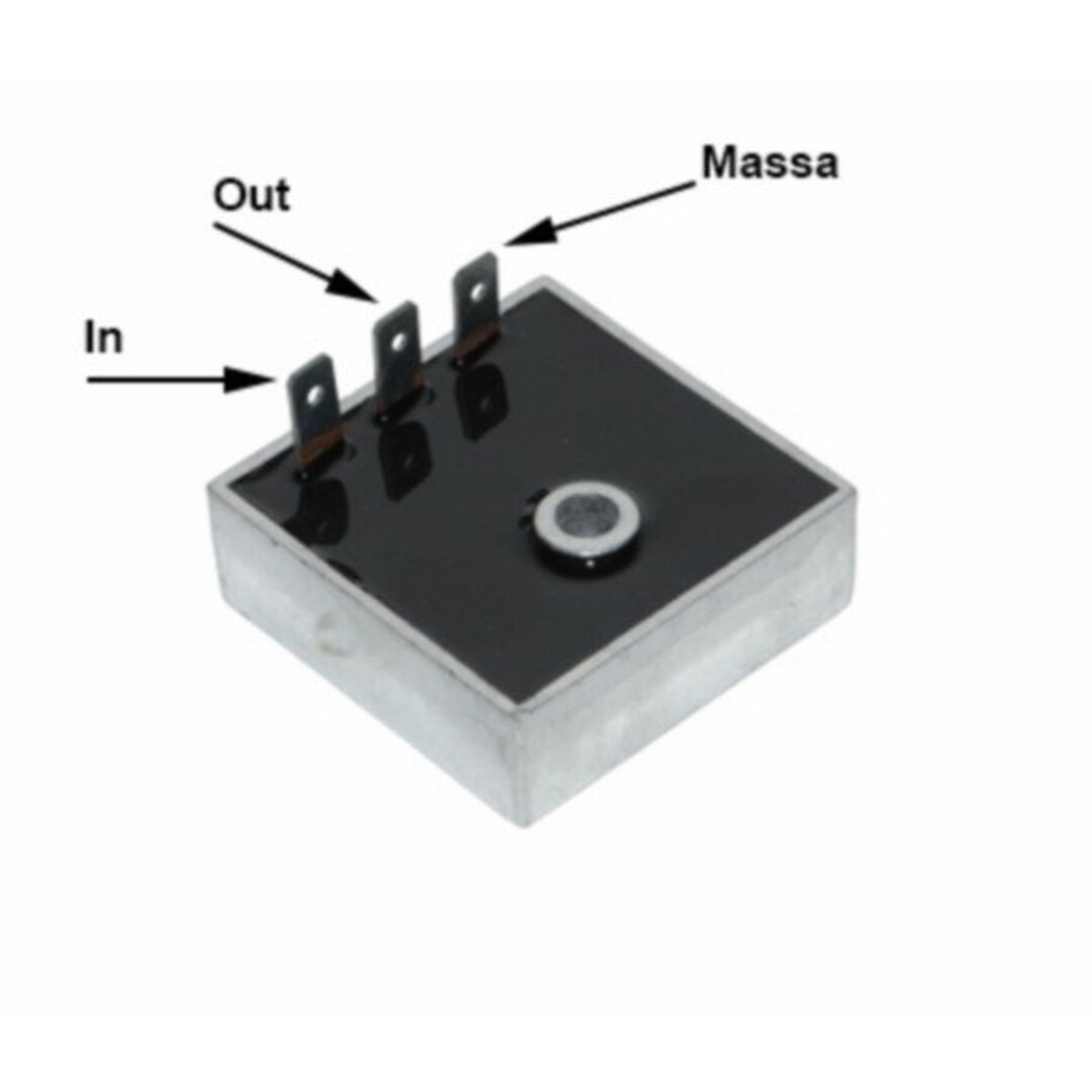 spanningsregelaar 12v 3-polig o.a. cam/univ