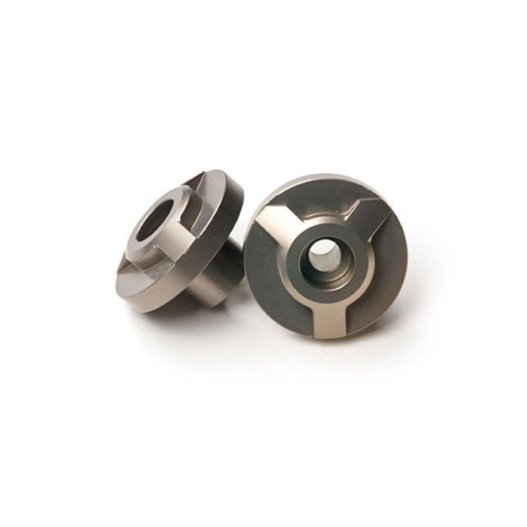 stuurbalansgewicht set titanium cnc pro race 28.6mm grijs yasuni