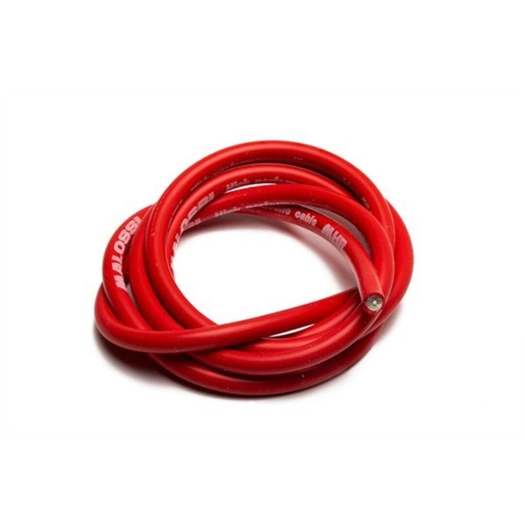 Malossi bougie kabel universeel 50cm 7mm rood malossi 2219144b