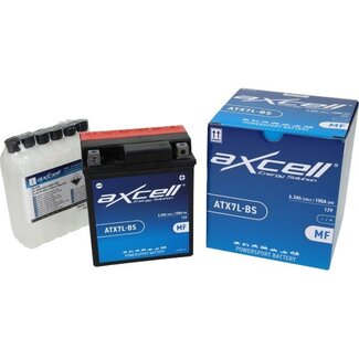 Piaggio accu atx7l-bs/ytx7l-bs euro-4/5 libIGET/primav/sprin/zip 4t 6amp axcell
