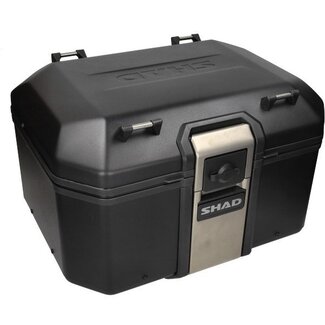 topkoffer aluminium TR48 terra 48L zwart shad