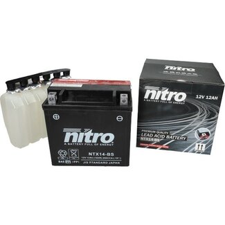 accu ntx14-bs/ytx14-bs o.a. MP3 BMW nitro