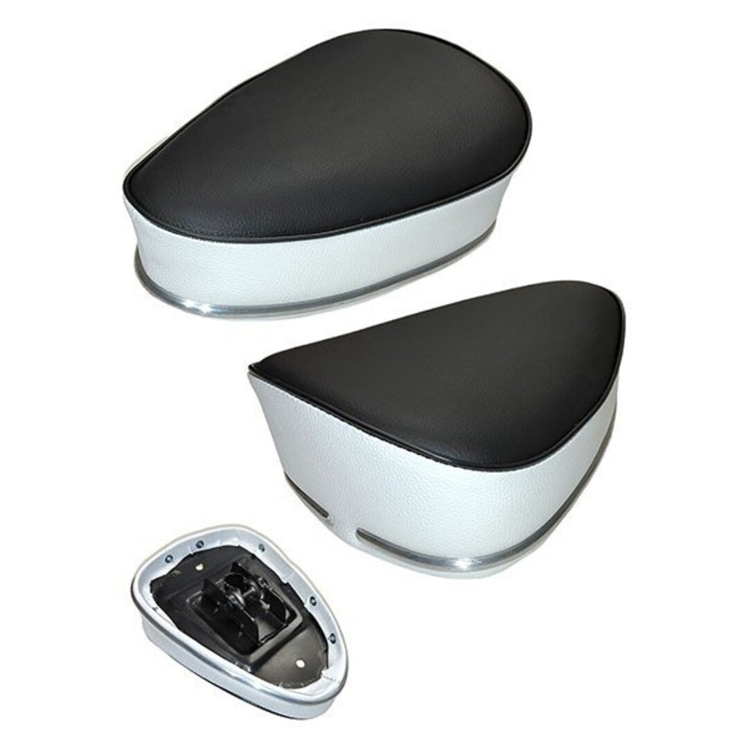 Puch zadel oldtimer (made in EU) o.a. condor puch zwart/wit