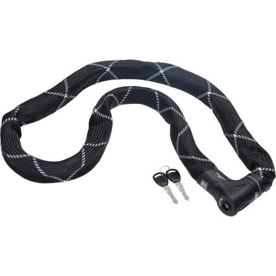 Abus slot ketting art 2-sterren iven chain 140cm zwart abus 8210/140