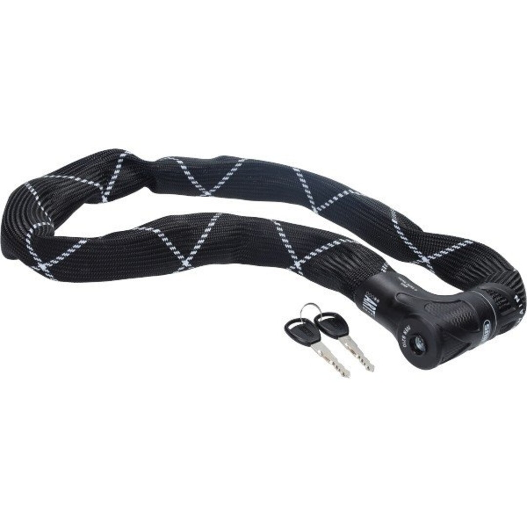 Abus slot ketting art 2-sterren iven chain 85cm zwart abus 8210/85